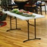Table pliante 6 pieds commercial Almond