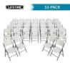 Table rectangulaire de 8 pieds et 32 chaises combinees