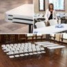 4 tables empilables de 8 pieds et 32 chaises combo commercial