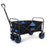 Chariot de transport pliable Larges roues Poignees Randonnees PLage