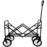 Chariot de jardin pliable 80 kg - charette a bras sur maison