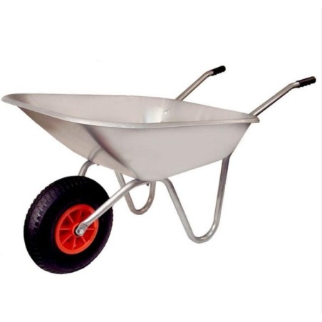 Brouette 1 roue en Acier galvanise ALTRAD, 90 l, 120 kg