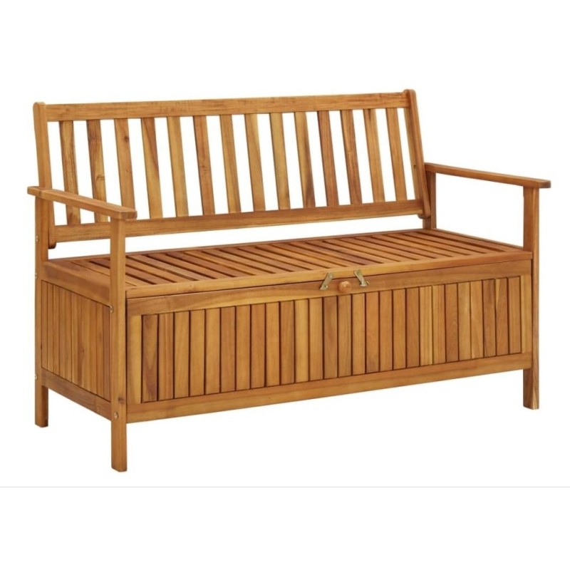 vidaXL Banc de Rangement de Jardin Banc de Stockage Coffre Banc