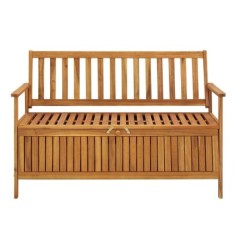 vidaXL Banc de Rangement de Jardin Banc de Stockage Coffre Banc