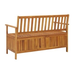 vidaXL Banc de Rangement de Jardin Banc de Stockage Coffre Banc