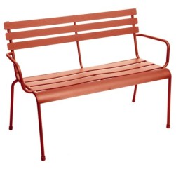 Banc de jardin GREENSBORO Ambre 2 places