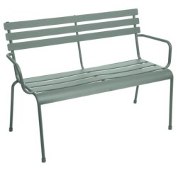 Banc de jardin GREENSBORO Vert olive