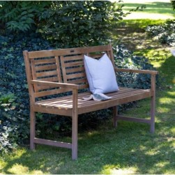 Banc de jardin 3 places en acacia Fidgi