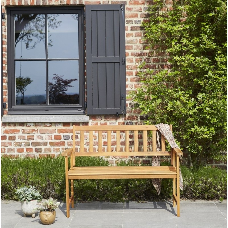 Banc de jardin en acacia massif