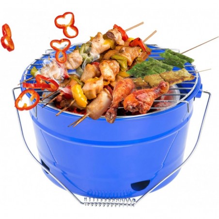 Uten Seau de Barbecue Gril de Table Portable Pour Grill