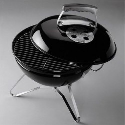 Barbecue à Charbon Portable-BBQ d'Extérieur et Vasque en Porcelaine