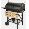 Barbecue americain SWEEEK Serge - Charbon de bois - Noir