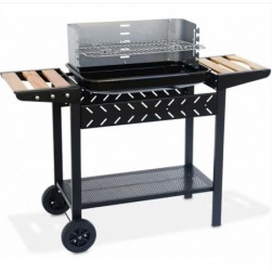 Barbecue charbon-Hauteur de grille ajustable. Camping en plein air