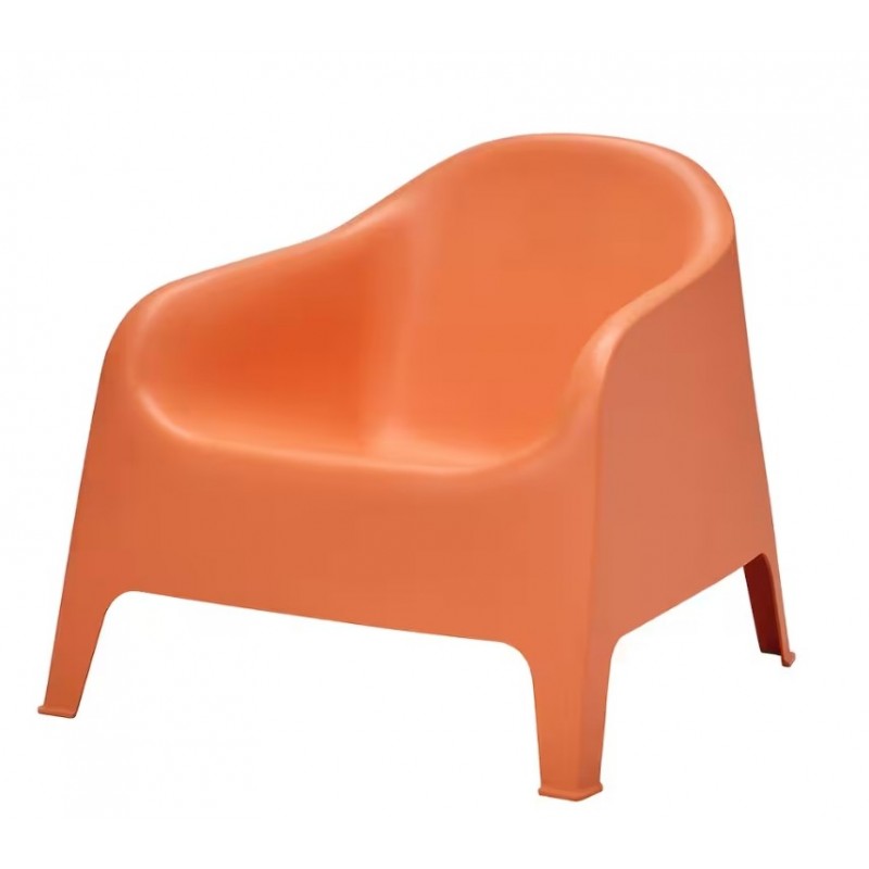 SKARPÖ Fauteuil, extérieur, orange