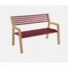 BANC SOMERSET,Banc de Jardin,Piment Red