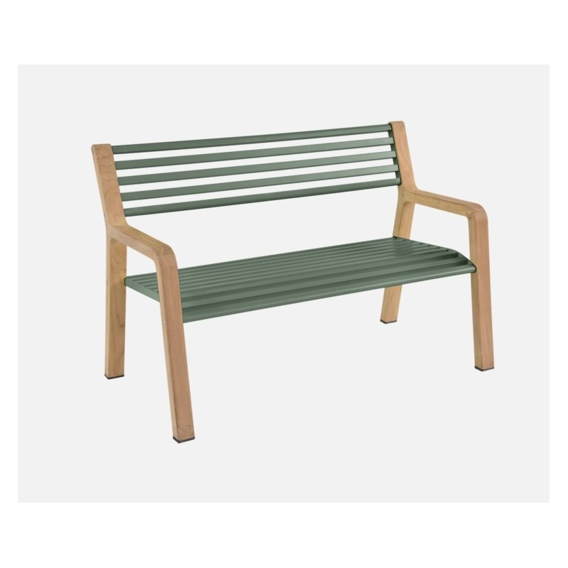 BANC SOMERSET,Banc de Jardin,VERT CÈDRE