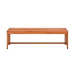 Banc de jardin 130 cm Bois d'eucalyptus solide