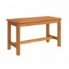 Banc de jardin 80x35x45 cm bois massif d'acacia