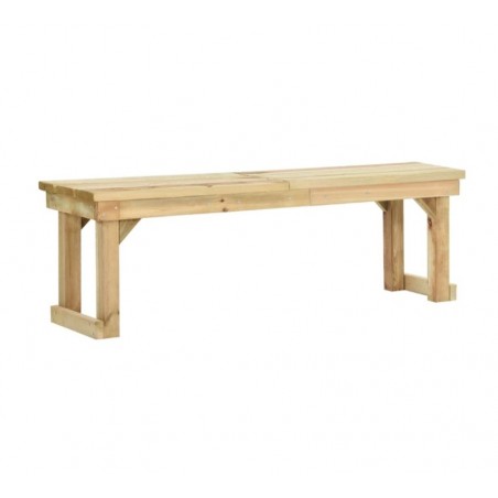 Banc de jardin 140 cm Bois de pin imprégné