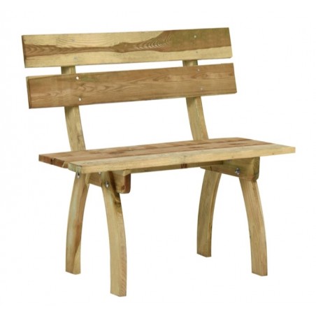 Banc de jardin 110 cm bois de pin imprégné