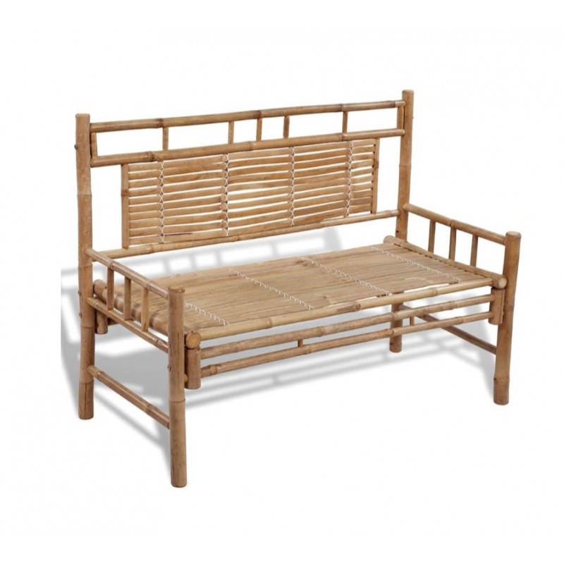 Banc de jardin 120 cm Bambou