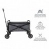 Garden Tool Series - Chariot de jardinage extérieur pliable, gris