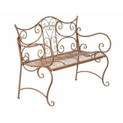 Banc de jardin au style antique Tara en fer forgé,Banc De Jardin Tara