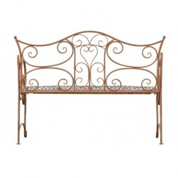 Banc de jardin au style antique Tara en fer forgé,Banc De Jardin Tara