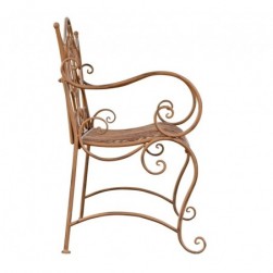 Banc de jardin au style antique Tara en fer forgé,Banc De Jardin Tara