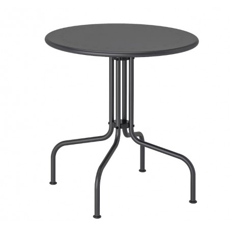 Table, extérieur, gris, 70 cm