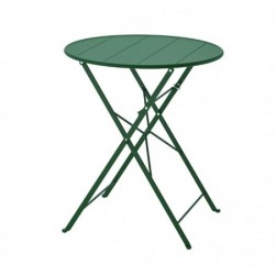 Table, extérieur, tables de jardin,vert, 65 cm