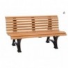 Banc de jardin 3 places pour jardin, balcon,banc de parc, aspect bois