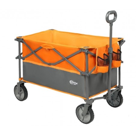 Chariot de Jardin Pliable Plus Grande capacité, Chariot avec roulettes