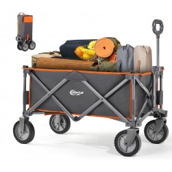 Chariot de Jardin Pliable pour camping,Pique-Nique Pliable Robuste