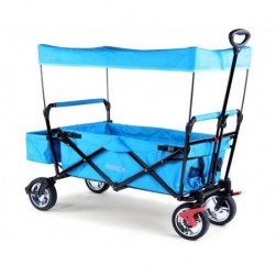 Chariot City Cruiser Turquoise,Chariot de Jardin Pliable pour Enfants