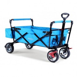 Chariot City Cruiser Turquoise,Chariot de Jardin Pliable pour Enfants