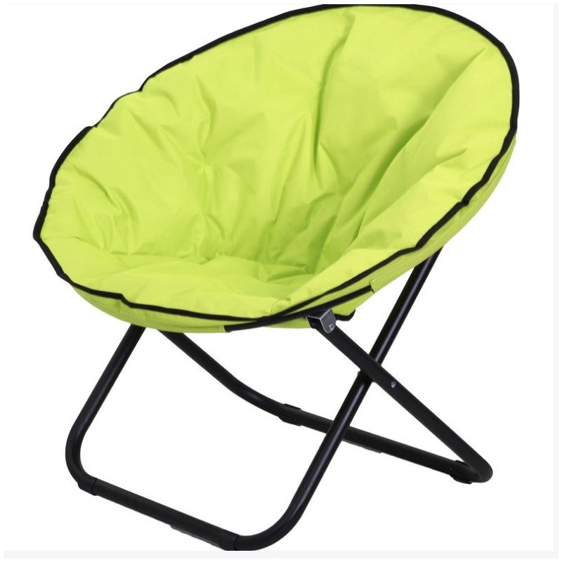 Loveuse fauteuil rond de jardin fauteuil , oxford jaune fluo