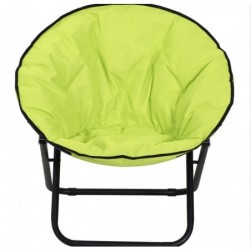 Loveuse fauteuil rond de jardin fauteuil , oxford jaune fluo