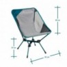 Chaise Basse Pliante de Camping,chaise de jardin,Gris