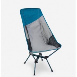 Chaise Basse Pliante de Camping,Chaise de Jardin,Gris Clair