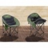 Chaise de Camping,Chaise de jardin - Rembourré,Vert