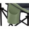 Chaise de Camping,Chaise de jardin - Rembourré,Vert