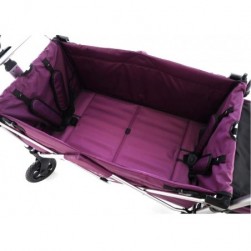 Fuxtec Chariot Super Cruiser,Chariot de Jardin Pliable pour Enfants