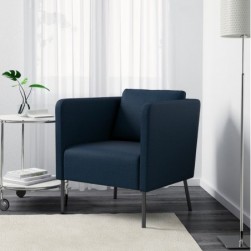 EKERÖ
Fauteuil, Skiftebo bleu foncé