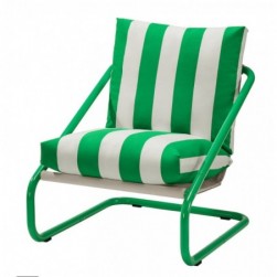 ÖNNESTAD
Fauteuil, Radbyn blanc-vert