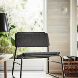 LINNEBÄCK
Fauteuil, Skiftebo gris foncé