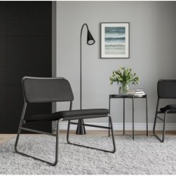 LINNEBÄCK
Fauteuil, Skiftebo gris foncé