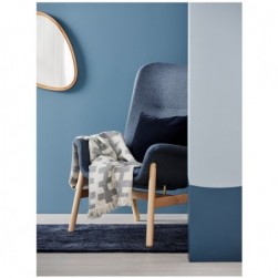 VEDBO
Fauteuil haut, Gunnared bleu