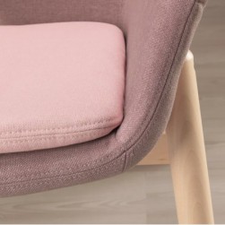 VEDBO
Fauteuil haut, Gunnared brun-rose clair