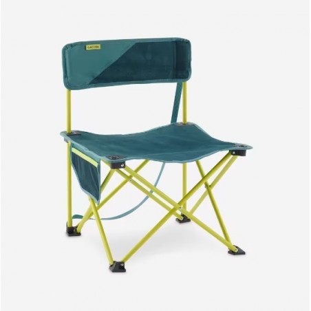 CHAISE BASSE PLIANTE DE CAMPING MH100 Jaune